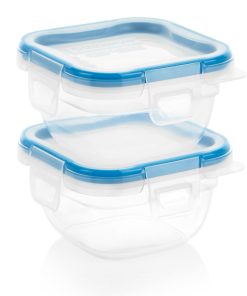Snapware Total Solution Square Plastic Food Storage, 2-pack