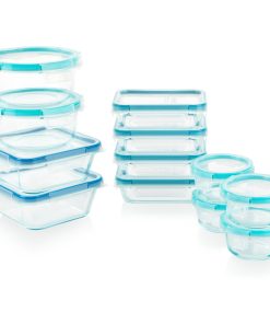Pyrex Snapware Total Solution 24 Piece Glass Food Storage Container Set