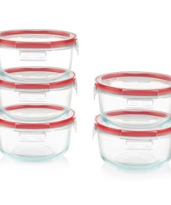 Pyrex Freshlock 10-piece Glass Storage Set