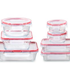 Pyrex FreshLock 14-piece Glass Storage Set
