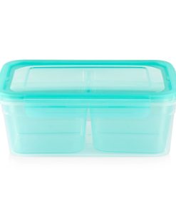Snapware Meal Prep Divided: 8.5-cup Rectangle Storage Container, 4-Section