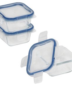 Pyrex Snapware Total Solution 6 Piece Glass Food Storage Container Set With Lids