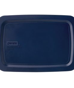 Pyrex Blue Lid for Easy Grab 2-quart Rectangular Baking Dish