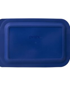 Pyrex Blue Plastic Lid for Watercolor Collection 3-quart Rectangular Baking Dish