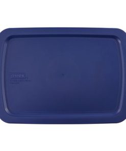 Pyrex Blue Lid for Easy Grab 3-quart Rectangular Baking Dish
