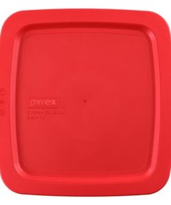 Pyrex Red Lid for Easy Grab 8" Square Glass Baking Dish