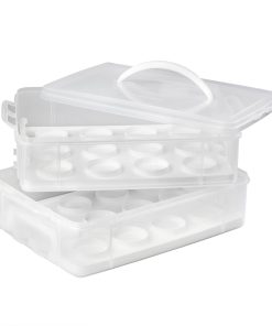 Snapware Snap 'N Stack Enter-Tainers 2-Layer Cookie, Cake & Brownie Carrier